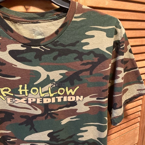Tar Hollow Expedition 2012 Camouflage Tee Shirt - Picture 4 of 12